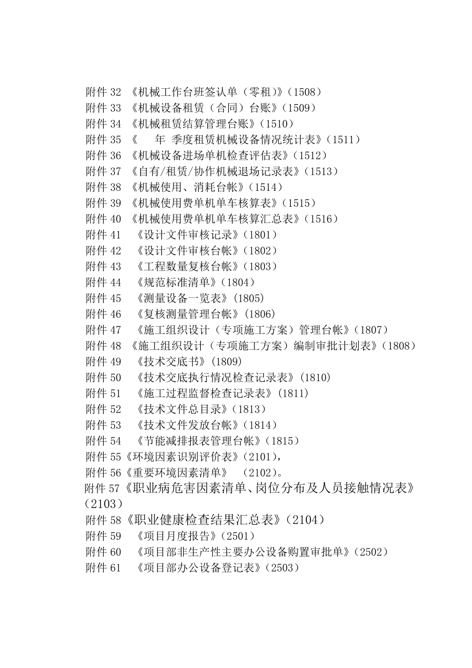 工程项目精细化管理实施细则附表.doc_第2页