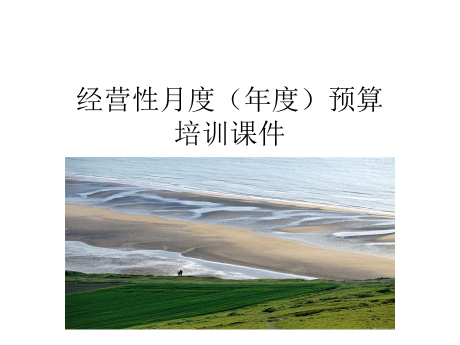 经营性月度年度预算.ppt_第1页