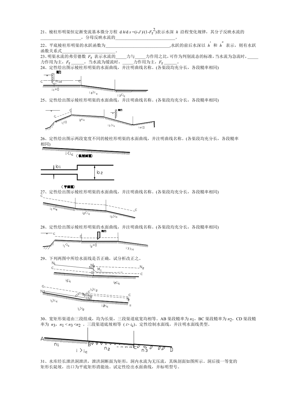 第七章明槽恒定流动水力学.doc_第2页