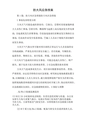 防大风应急预案.docx