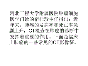 肺癌常见的七大CT影像特征.ppt