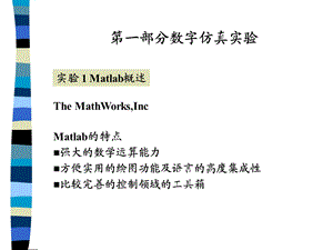 部分数字仿真实验.ppt