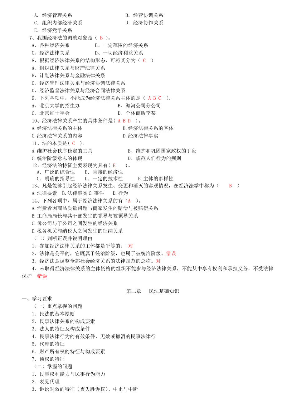 经济法律基础复习资料.doc_第2页