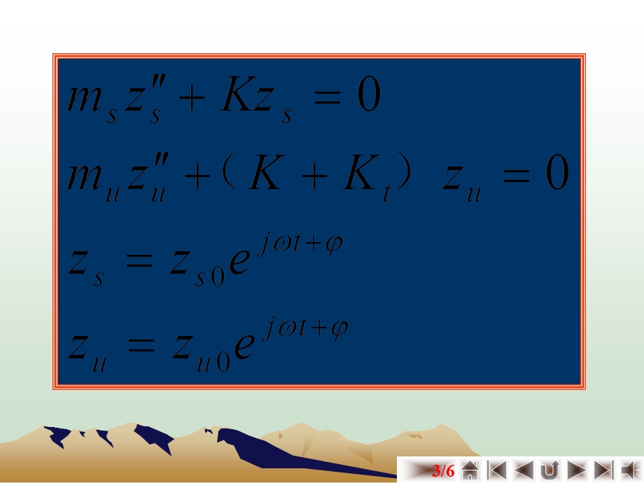 车身和车轮双质量系统的振动.ppt_第3页