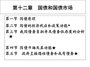 财政学第十二章.ppt