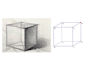 素描正方体透视.ppt