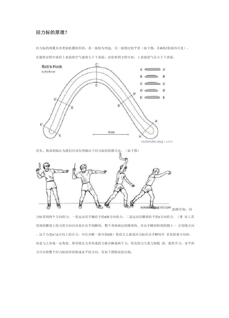 回力标的原理.docx_第1页