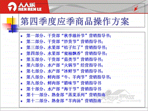 超市生鲜第四季度应季商品操作方案.ppt