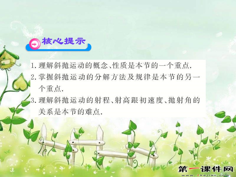 高一物理斜抛运动.ppt_第3页