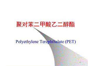 涤纶树脂的生产.ppt