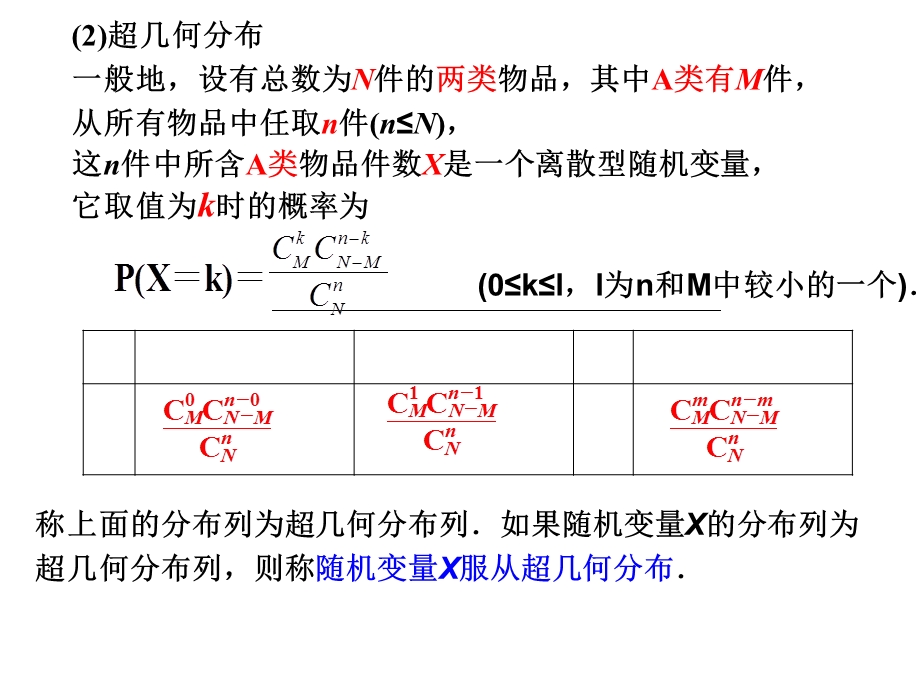 超几何分布和二项分布的比较.ppt_第3页