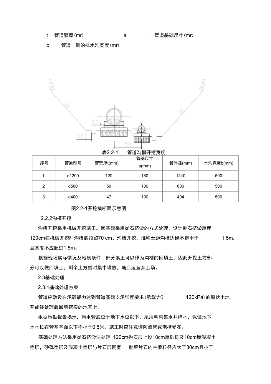 工艺工法QC陕西管道工程湿陷性黄土抛石挤淤地基处理施工交底.docx_第2页