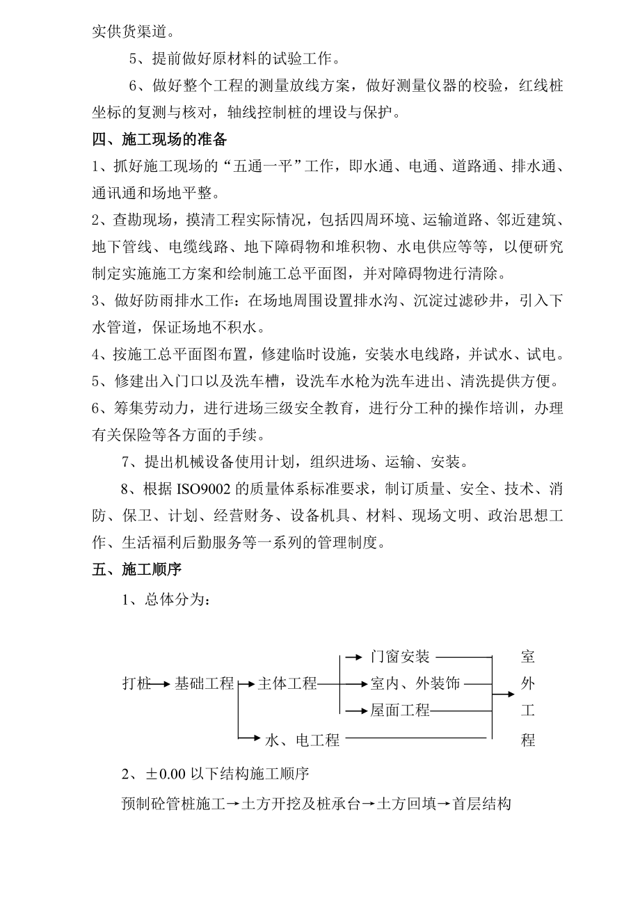 工商行政管理局办公大楼土建工程施工组织设计.doc_第3页