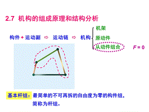 结构组成及高副低代.ppt