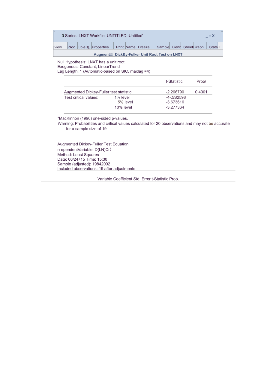 协整检验及误差修正模型实验指导.docx_第3页