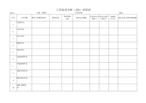 工作危害分析法(JHA)模板.docx