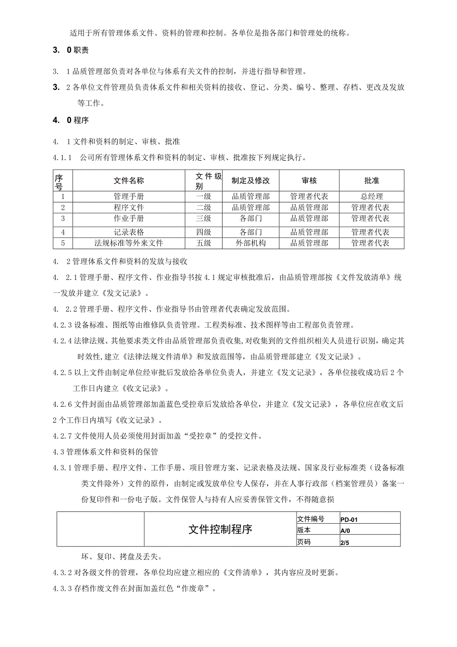 质量和环境管理体系程序文件（全套 39份）（物业公司）.docx_第3页