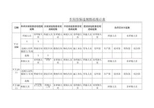 车间劳保违规情况统计表.docx