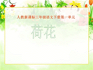 《荷花》ppt课件.ppt