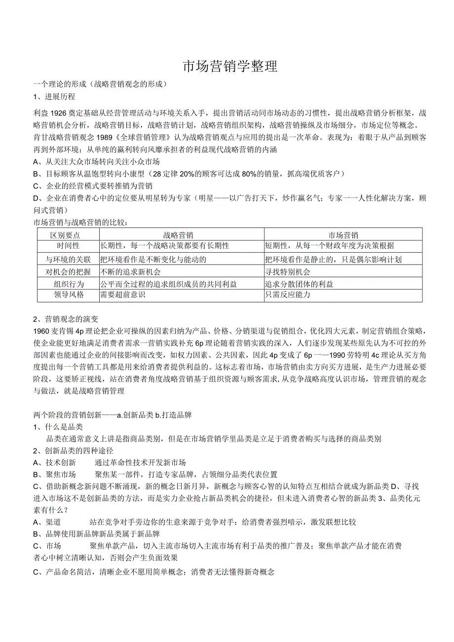 市场营销学整理.docx_第1页