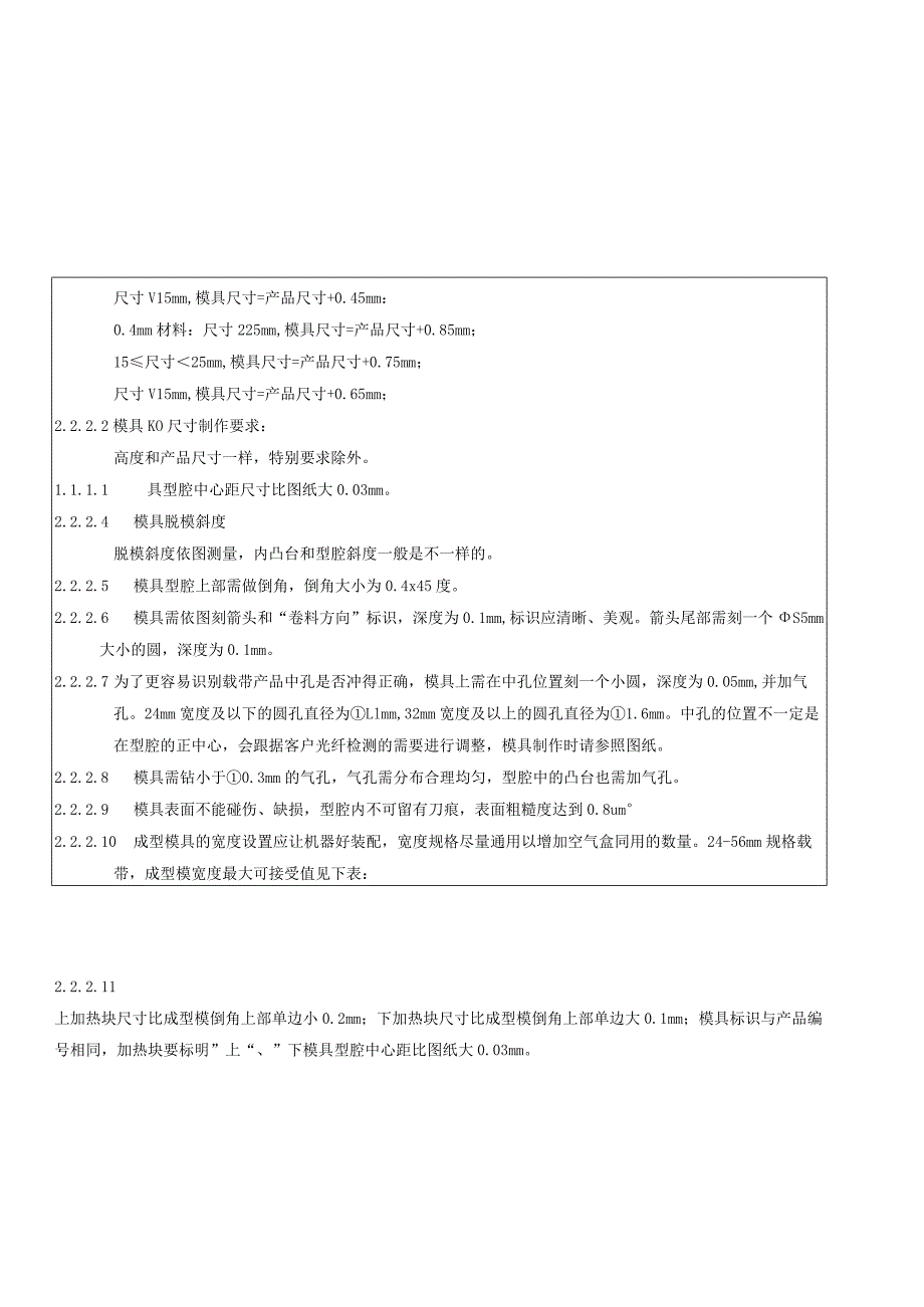 载带成型模具技术标准.docx_第2页