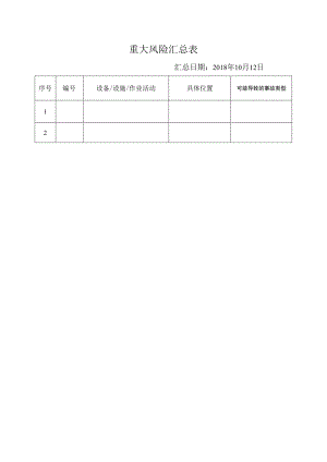 重大风险汇总表.docx