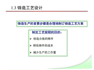 哈工程材料成型课件-铸造工艺设计.ppt