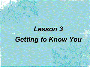 冀教版八年级英语上册Lesson3课件.ppt