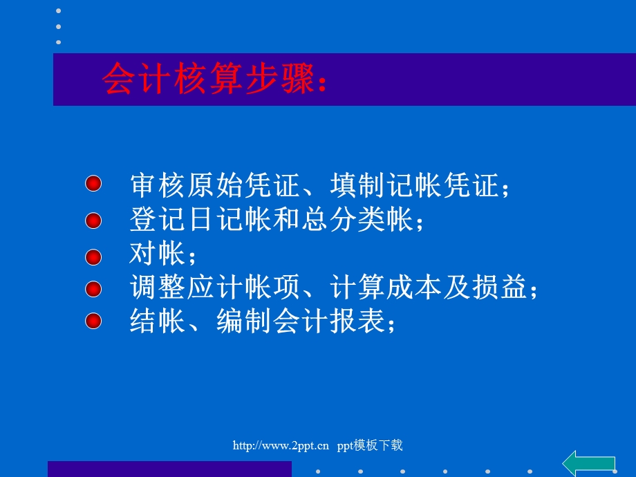 会计核算程序财务PPT模板.ppt_第3页