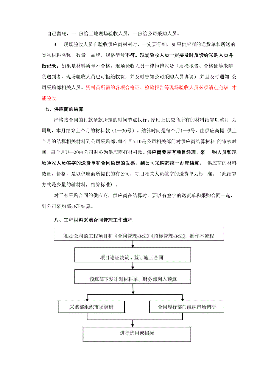 工程项目材料采购管理制度及流程.docx_第3页