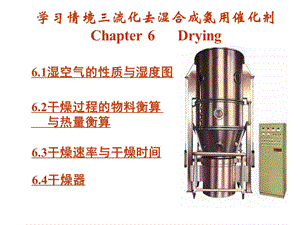 学习情境三流化去湿合成氨用催化剂.ppt