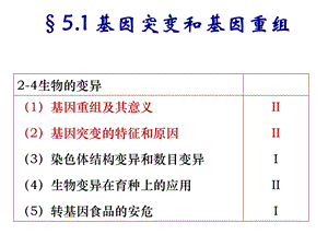 基因突变及其他变异(复习课件).ppt