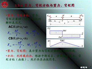 剪力、弯矩方程与剪力、弯矩图.ppt