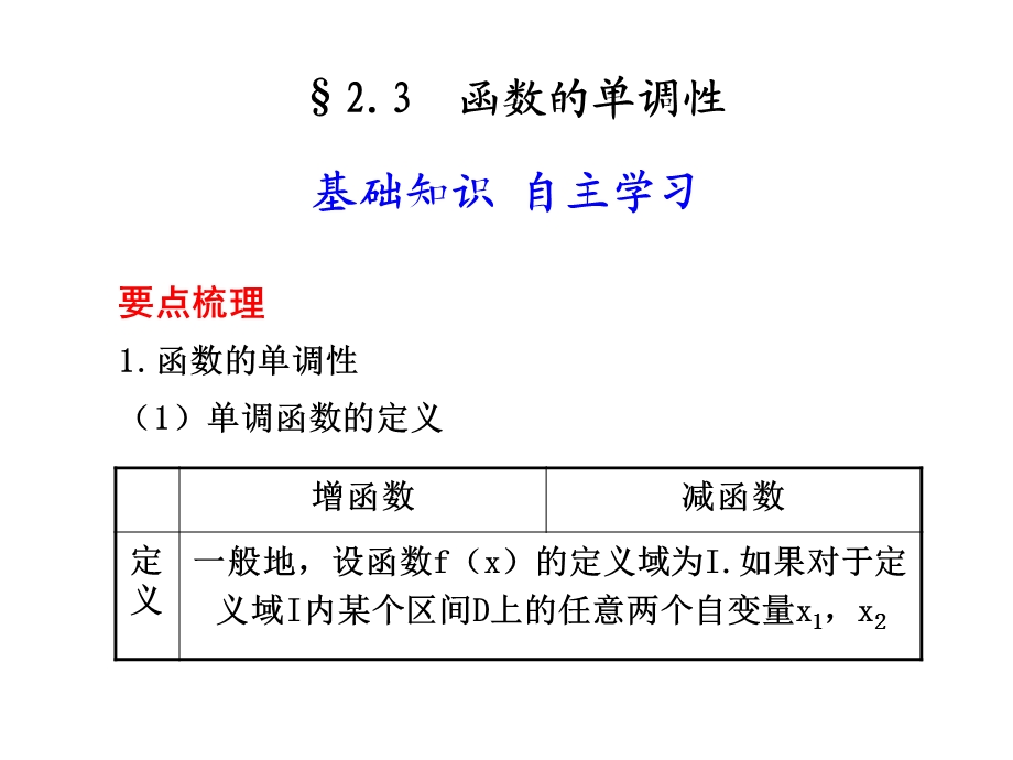 函数的单调性(102).ppt_第1页