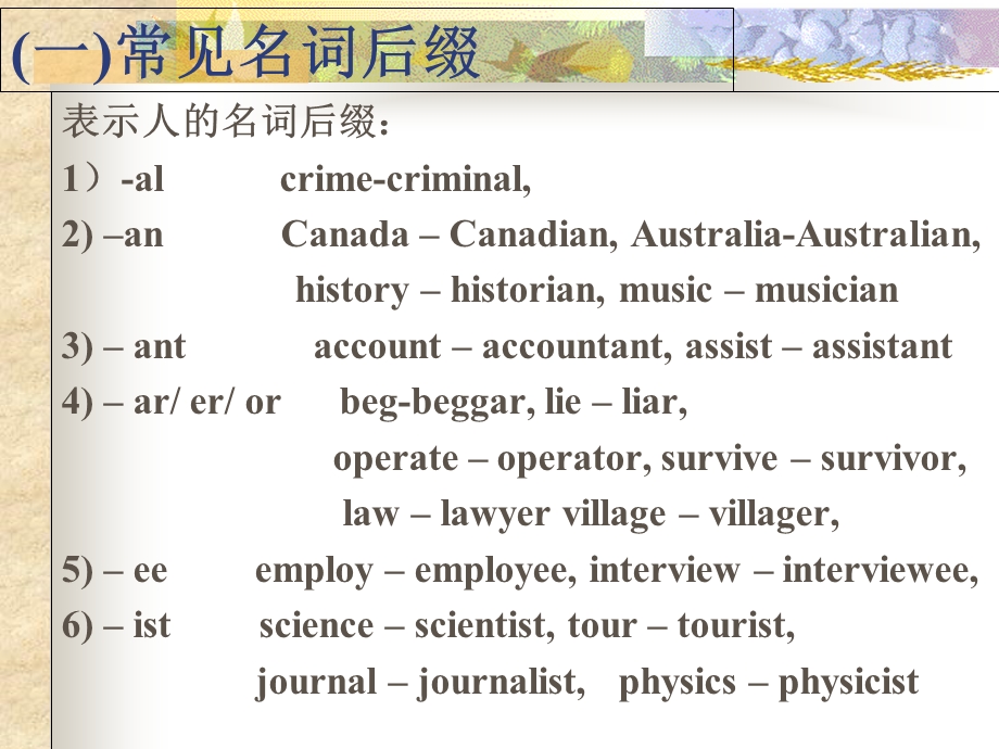 名词一名词后缀二名词单复数三名词所有格.ppt_第3页