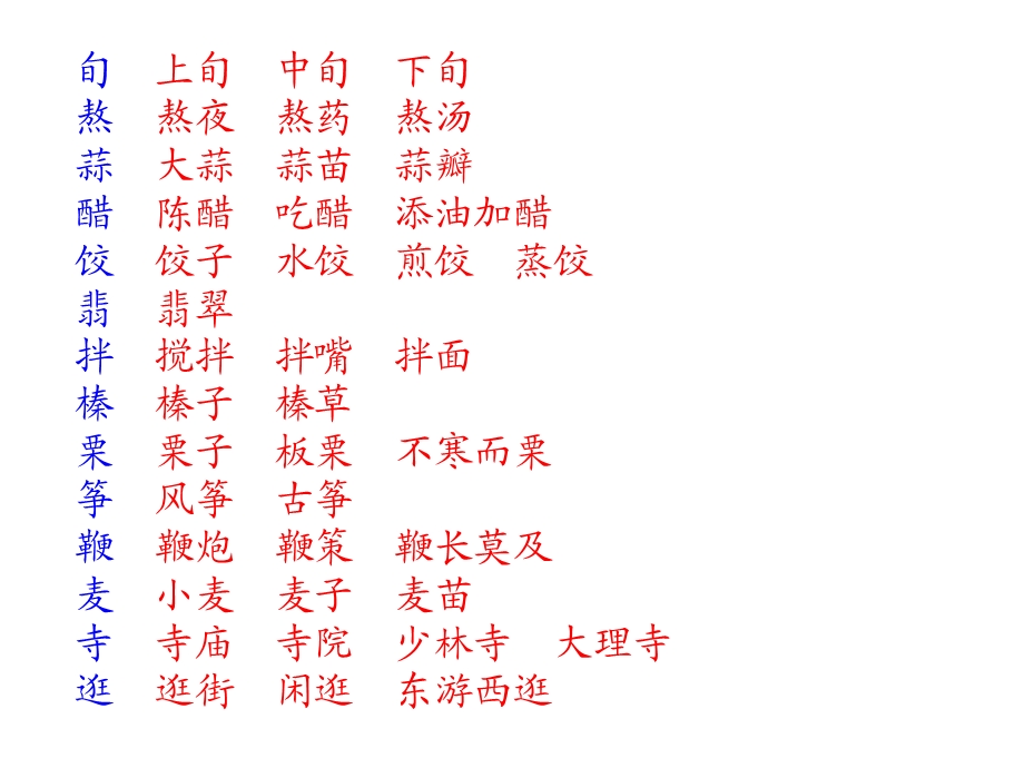 北京的春节生字.ppt_第2页