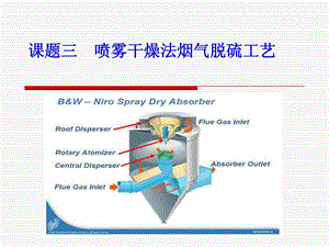 喷雾枯燥法烟气脱硫.ppt