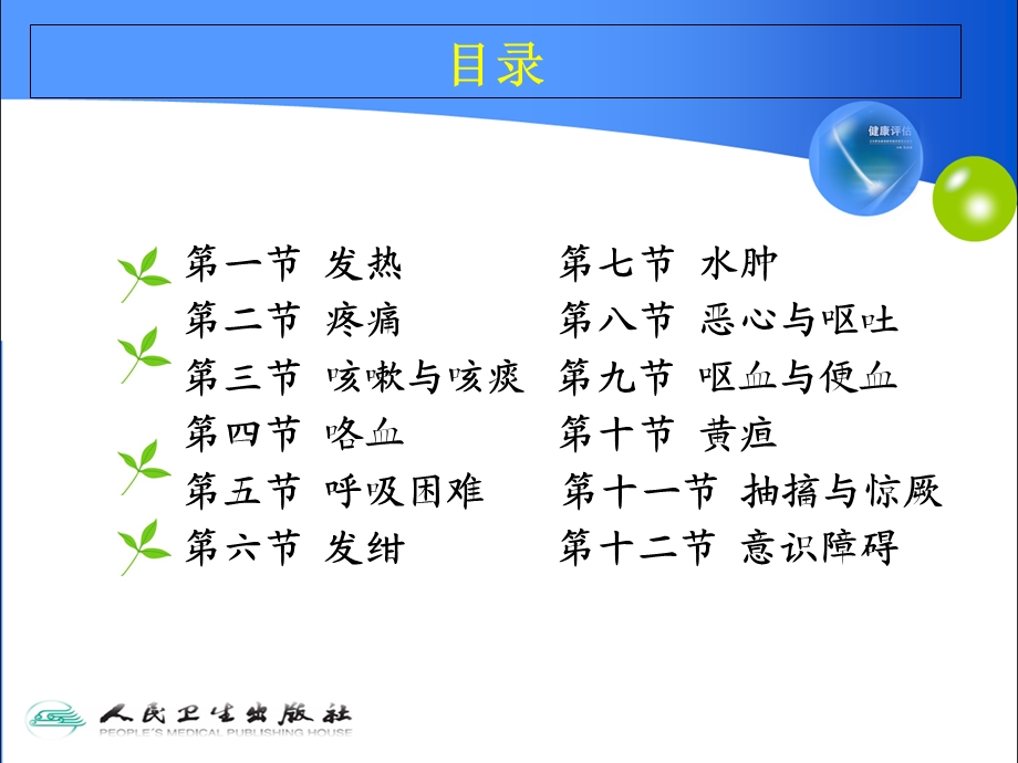 健康评估第四章常见症状.ppt_第2页