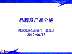 品牌及产品介绍10年第.ppt