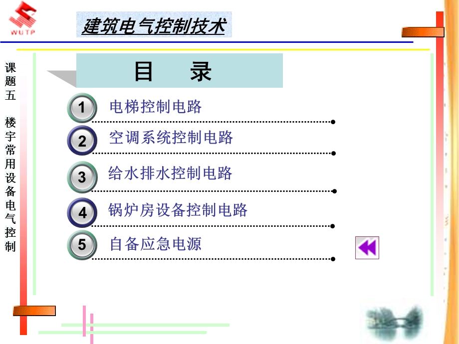 建筑电气控制技术-电梯控制电路(NXPowerLite).ppt_第1页