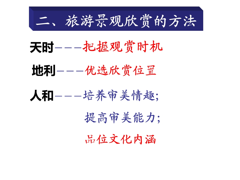 旅游资源欣赏方法.ppt_第3页