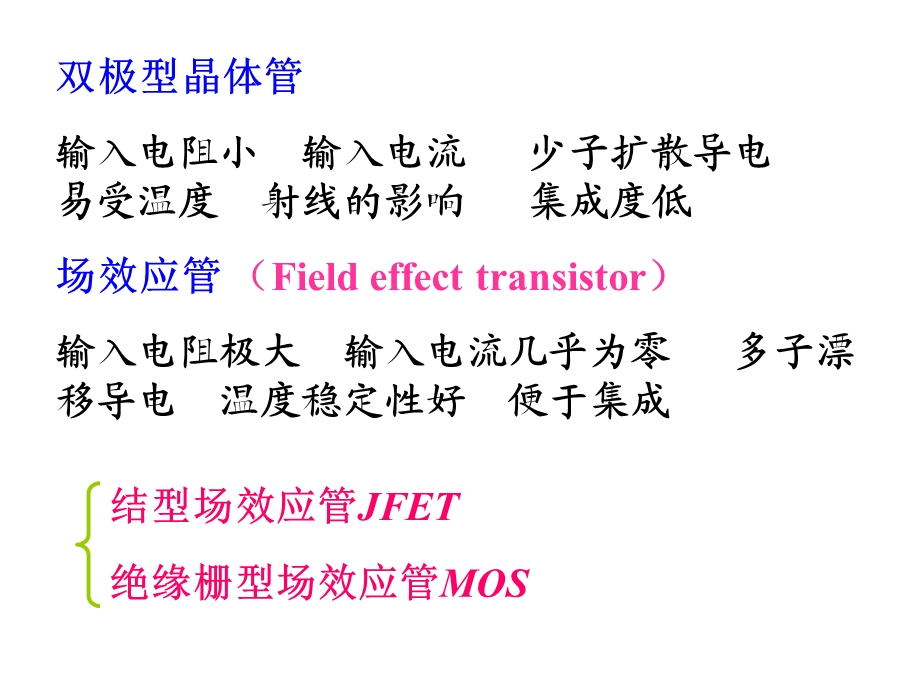 模拟电路及技术基础-3-场效应晶体管及其基本电路.ppt_第2页