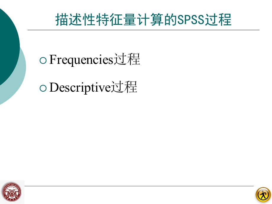 描述性统计量计算的SPSS过程.ppt_第2页