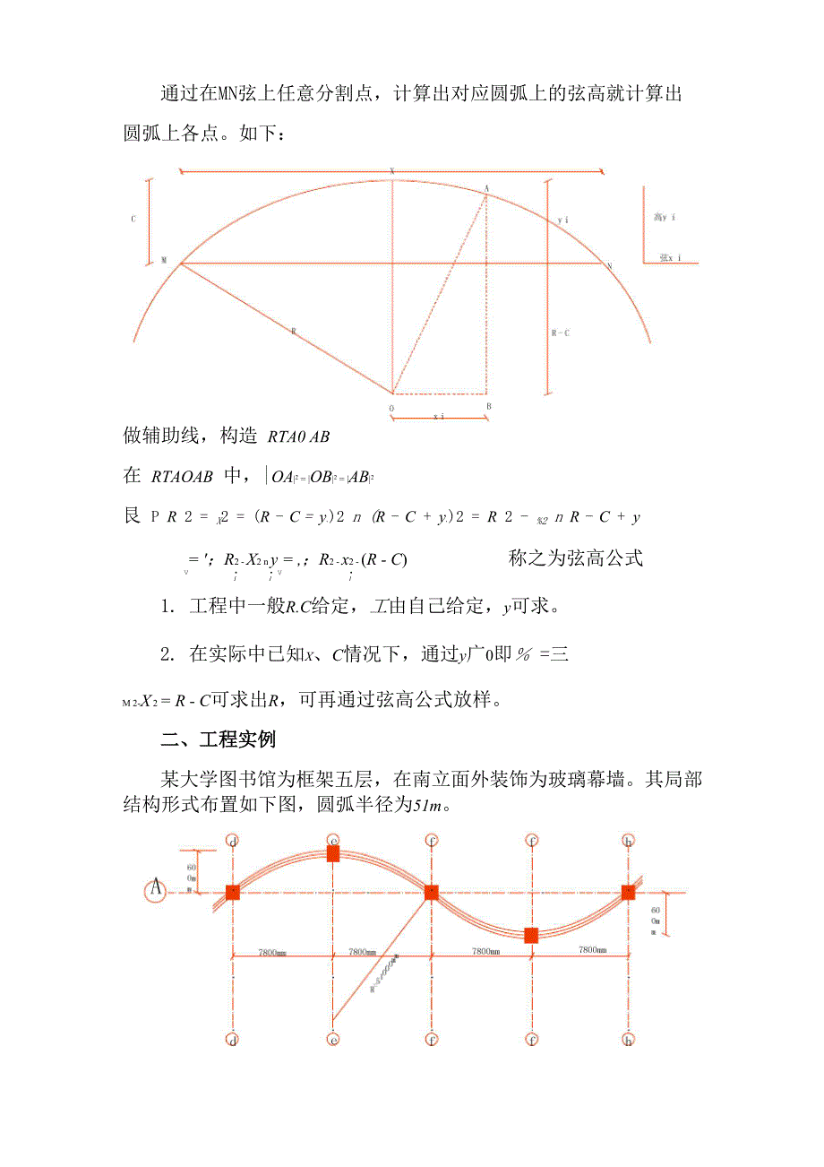 建筑工程中圆弧放样应用.docx_第2页