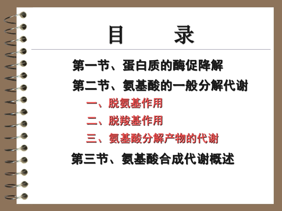 普通生物化学第四版蛋白质的酶促降解及氨基酸代谢.ppt_第2页