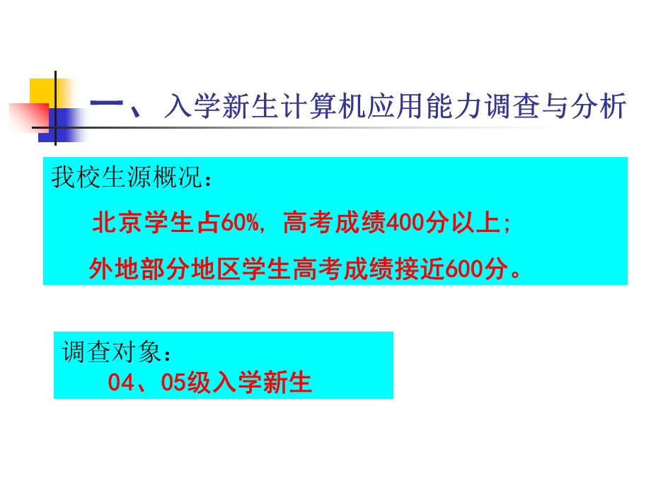 新形势下非计算机专业计算机基础教学改革.ppt_第2页