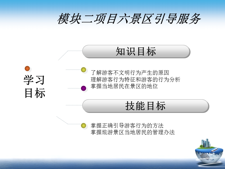 模块二项目六景区引导服务.ppt_第1页