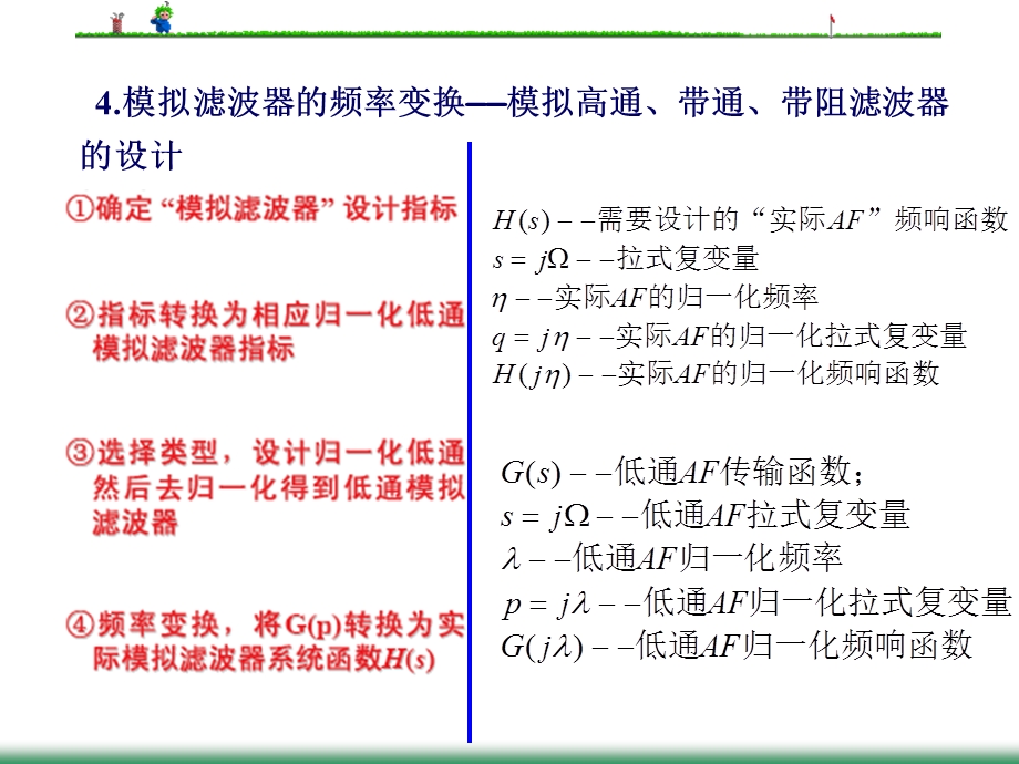 模拟高通、带通滤波器设计.ppt_第1页