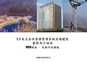 某省电力公司ERP-MM操作培训.ppt