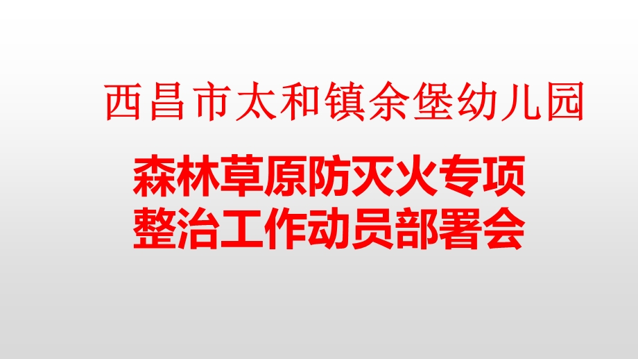 森林草原防灭火专项整治工作反思会.ppt_第2页